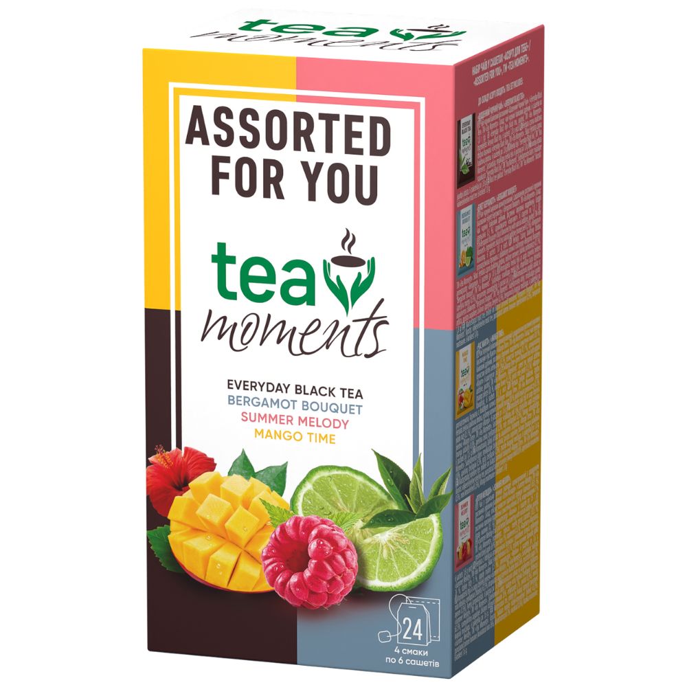 Набор чаев Assorted for You 24 сашеты Tea Moments